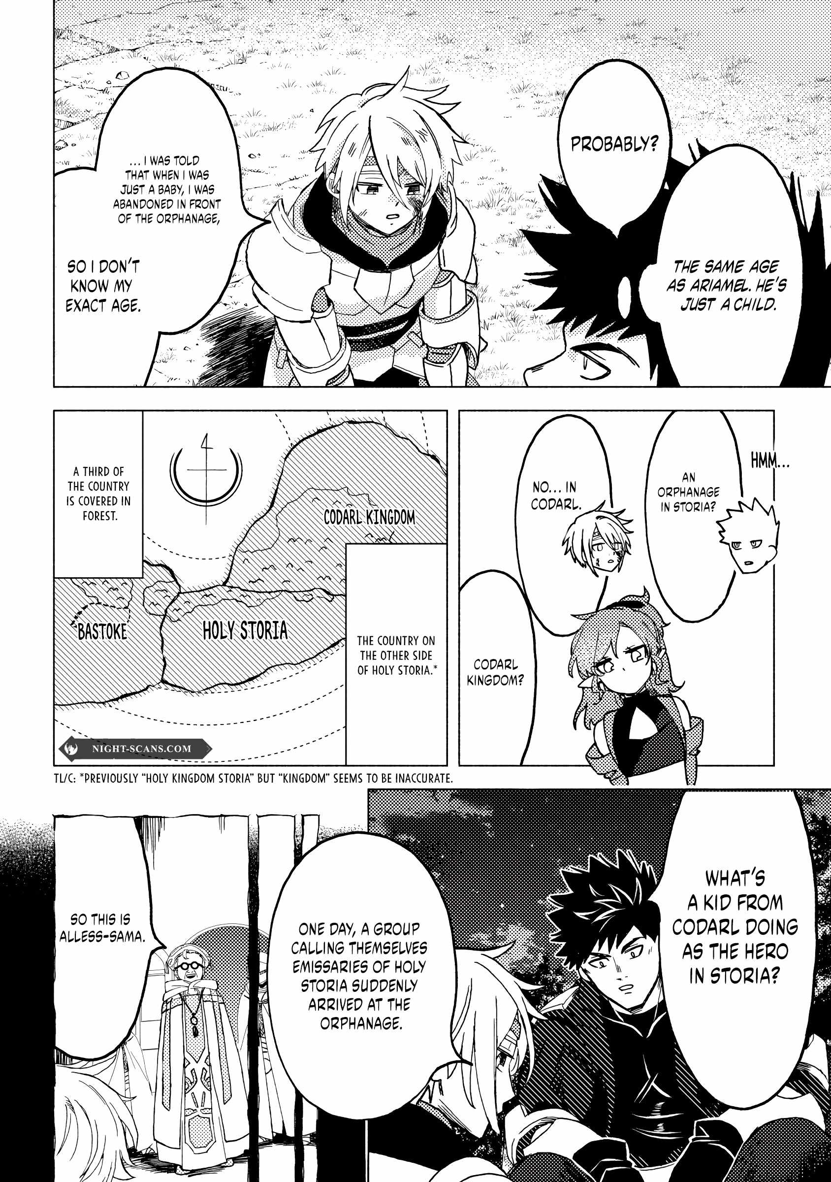 B-Rank Adventurer With an Evil Look Becomes a Daddy to the Protagonist and His Childhood Friends Chapter 9.2 10